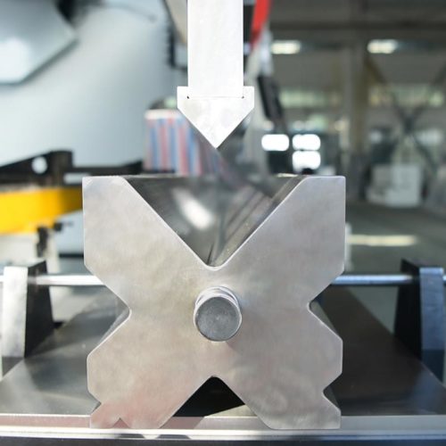100ton Hydraulic CNC Press Brake Bending Process