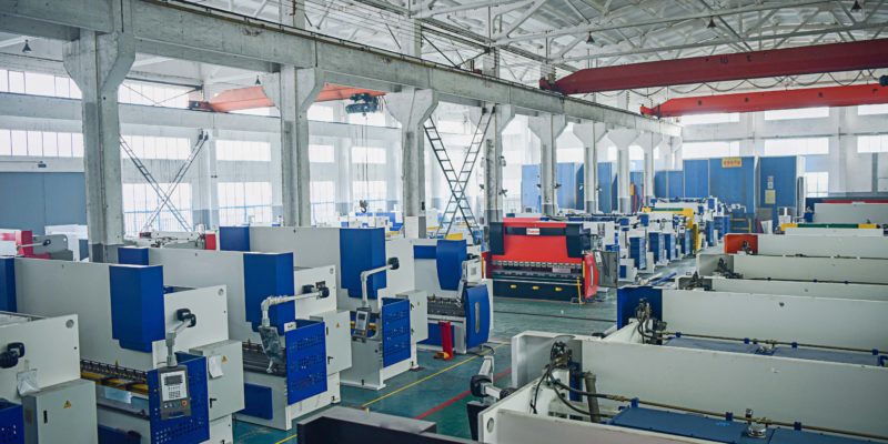 hydraulic bending machines manufacturing factory workshop