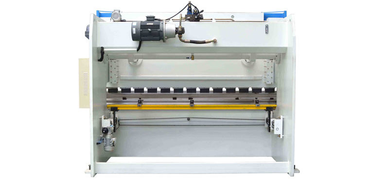 Hydraulic CNC brake press machines back look